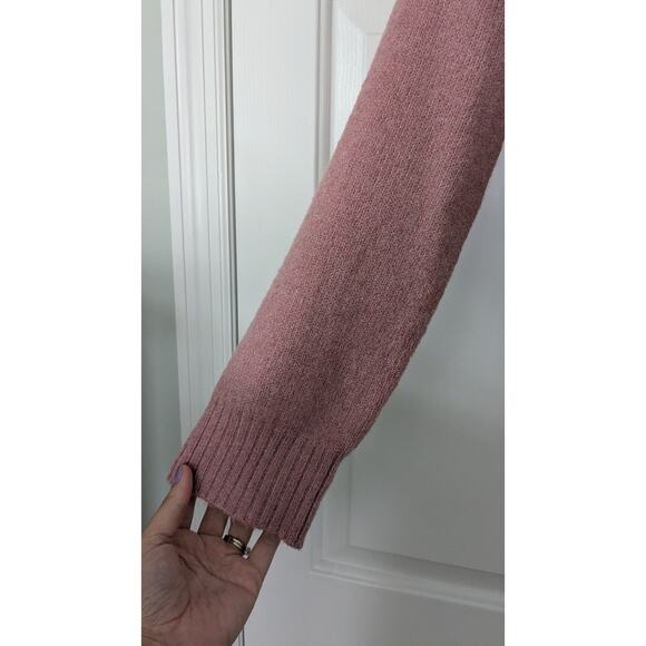 BP. Pink Cropped Drapey Oversized Cardigan - Picture 4 of 6